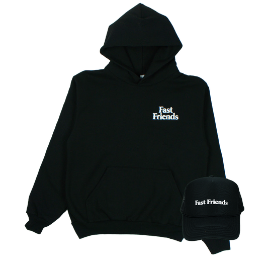 FF Logo Hoodie + Hat Bundle